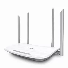 Router Inalambrico Tp-link Ac1200 Archer C50, 300mbps + 867mbps, 4 Antenas 5dbi, Doble Banda 2.4ghz/5ghz, 4 Puertos Ethernet, Wps